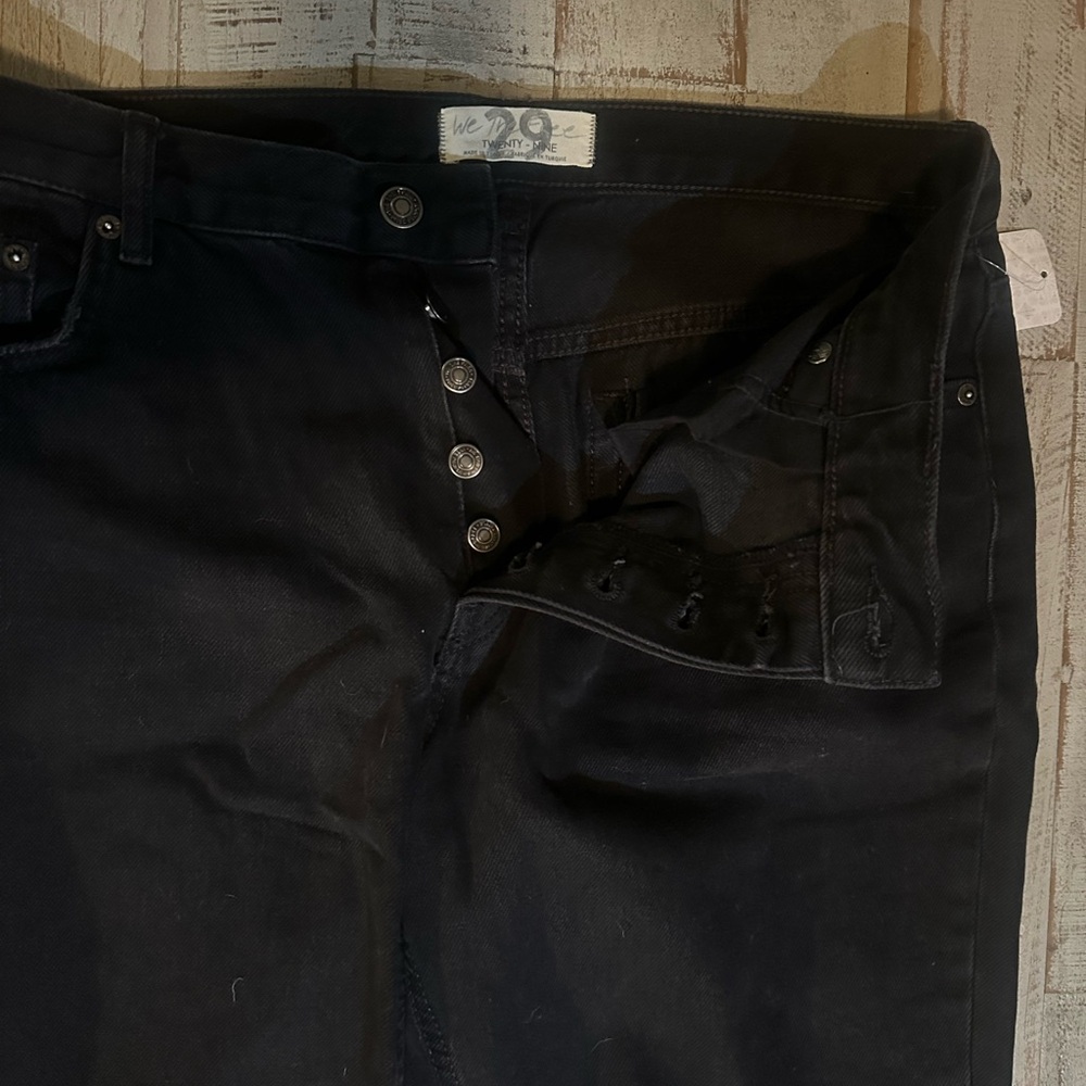 Free people Black Denim Jeans - Picture 3 of 5